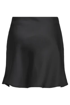 Hot Only Onlmika Vis Satin Short Skirt 4900632 Black