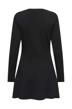 Discount Only Onlmilla Ls Bling Dress At Knt 4927482 Black Silver Bling