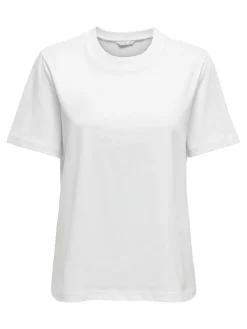 Discount Only Onlmonja S/S Tee 4474467 White