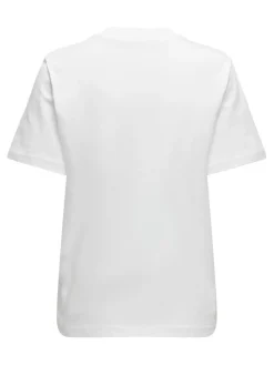 Discount Only Onlmonja S/S Tee 4474467 White