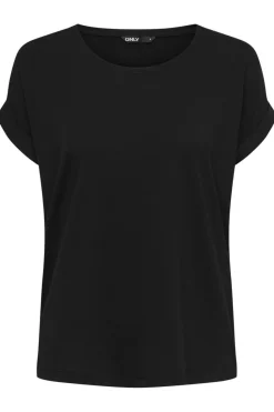 Only Onlmoster S/S O-Neck Top 2861071 Black Solid Black