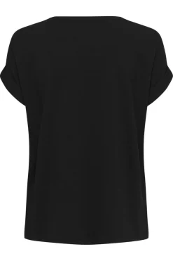 Only Onlmoster S/S O-Neck Top 2861071 Black Solid Black