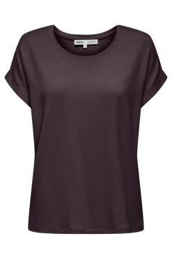 Hot Only Onlmoster S/S O-Neck Top 2424875 Winetasting
