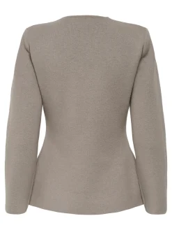 Best Only Onlmyera Life Ls One Button Cardigan Knt 4863455 Moon Rock Melange