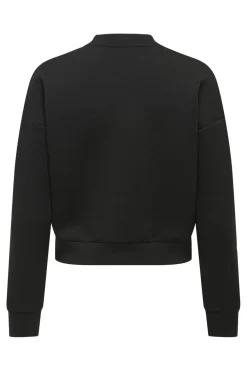 Hot Only Onlnaomi L/S Bomber Swt 4912033 Black Gold Buttons