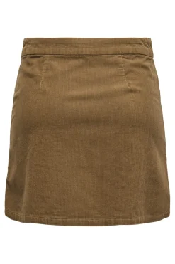 Outlet Only Onlnessa But Pleat Cord Skirt 4810802 Toasted Coconut