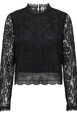 New Only Onlnew Karo Ls Lace Top 4142378 Black