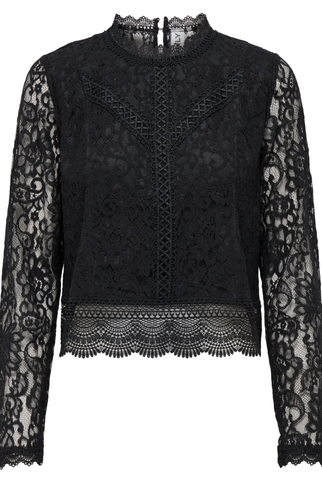 New Only Onlnew Karo Ls Lace Top 4142378 Black