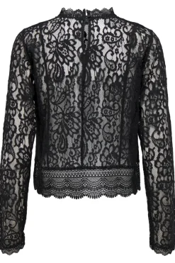 New Only Onlnew Karo Ls Lace Top 4142378 Black