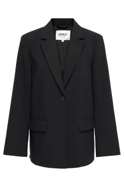 Only Onlnoelia-Yasmine Slit Blazer Tlr 4973847 Black