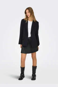 Only Onlnoelia-Yasmine Slit Blazer Tlr 4973847 Black