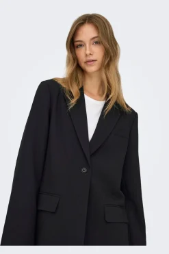 Only Onlnoelia-Yasmine Slit Blazer Tlr 4973847 Black
