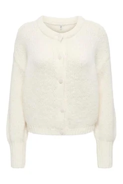Only Onlnordic Ls Cuff Cardigan Knt 5054098 Snow White Dtm Buttons