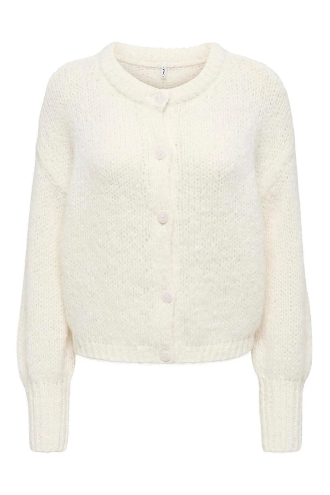 Only Onlnordic Ls Cuff Cardigan Knt 5054098 Snow White Dtm Buttons