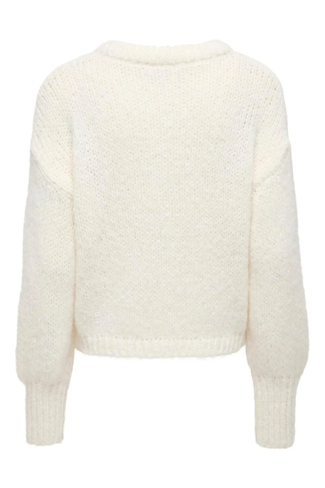 Only Onlnordic Ls Cuff Cardigan Knt 5054098 Snow White Dtm Buttons