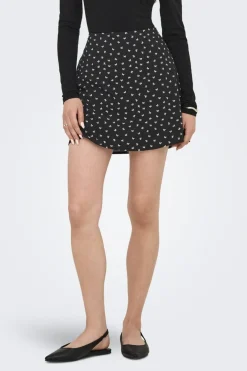 Hot Only Onlnova Life Elite Jean Skort 4871168 Black 709 Lovely Bow