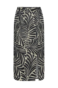Sale Only Onlnova Life Elite Lamar Slit Skirt 4697193 Black 611 La Palma