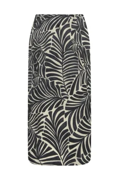 Sale Only Onlnova Life Elite Lamar Slit Skirt 4697193 Black 611 La Palma