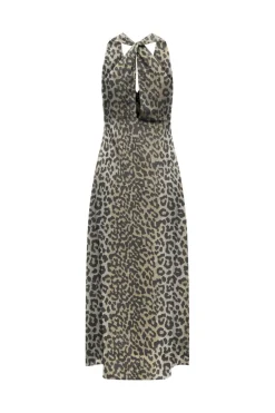 Sale Only Onlnova Life Elite Sky Long Dress 4746345 Timber Wolf 631 Wildlife