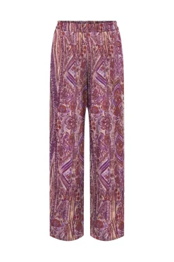 Discount Only Onlnova Life Vis Chiara Pant 4697455 Fuchsia Fedora 617 Bohobabe