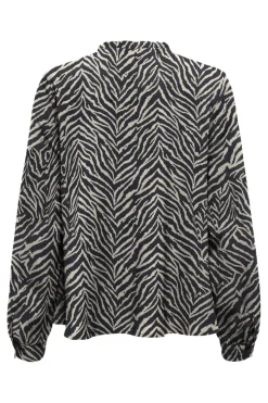 Sale Only Onlnova Life Vis L/S Monica Top 4871791 Black 707 The It Zebra
