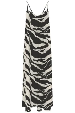Sale Only Onlnova Life Vis Roxy Long Dress 4759148 Black 644 Refined Zebra