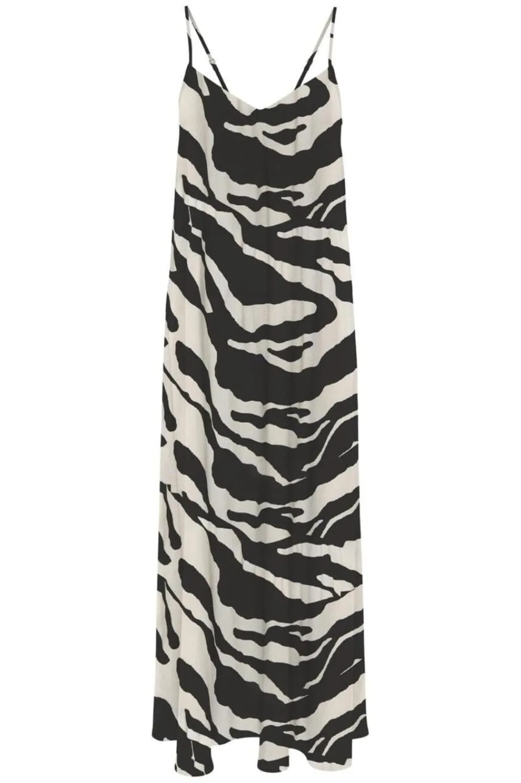 Sale Only Onlnova Life Vis Roxy Long Dress 4759148 Black 644 Refined Zebra