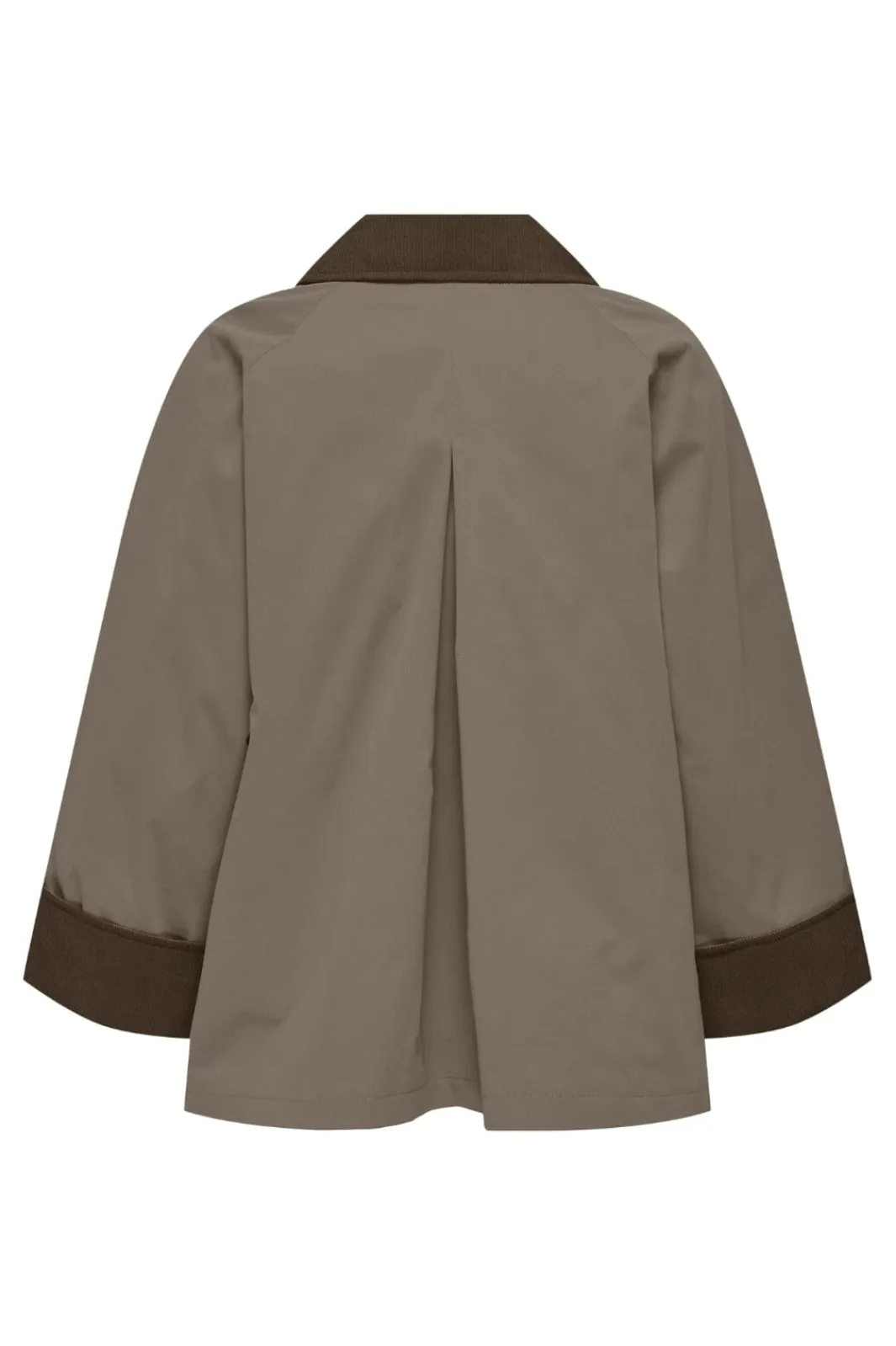 Online Only Onlorchid Mix Cordoroy Parka Coat 4902178 Walnut Chocolate Brown
