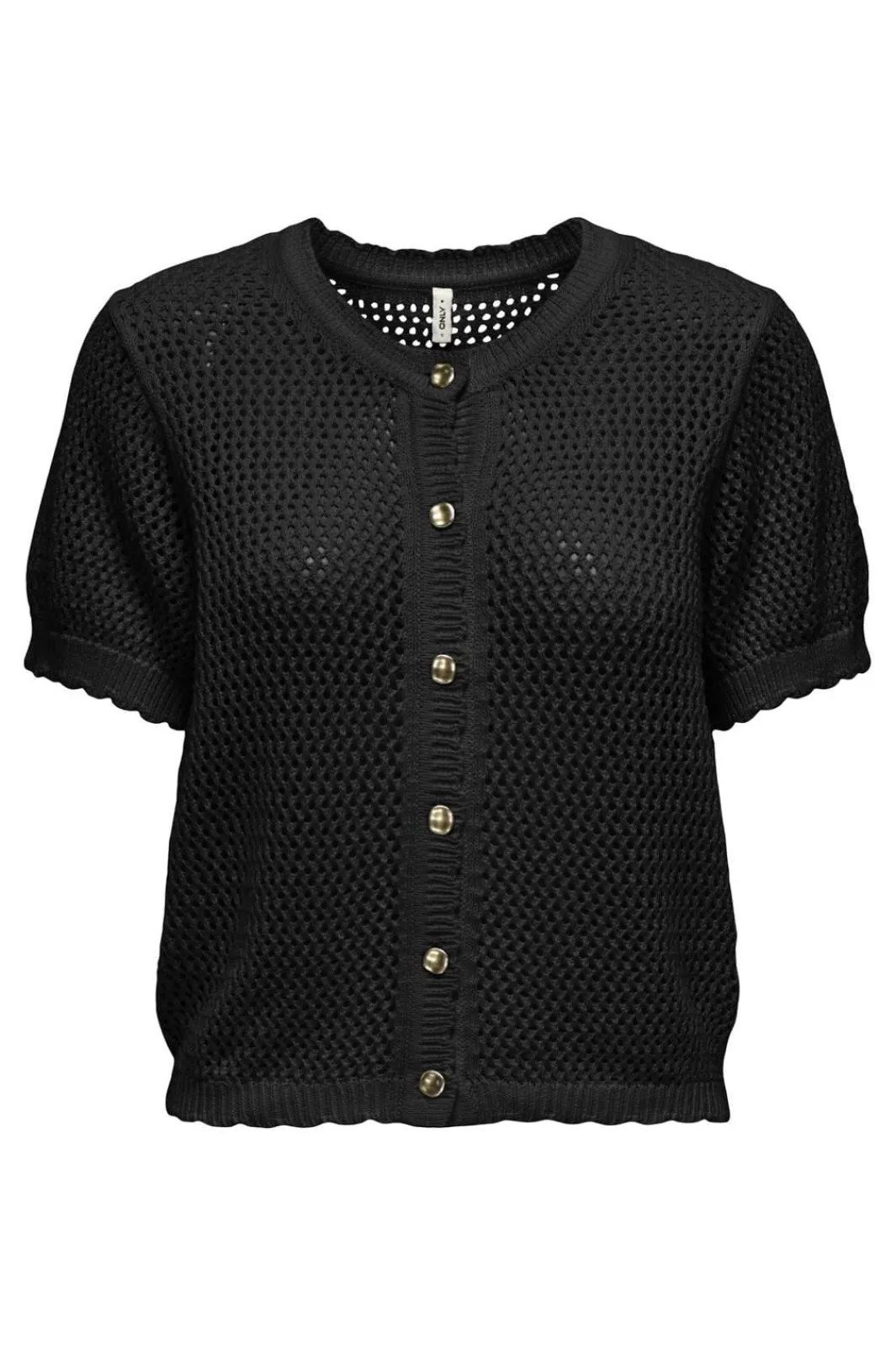 Hot Only Onlpaula 2/4 O-Neck Cardigan 4710574 Black