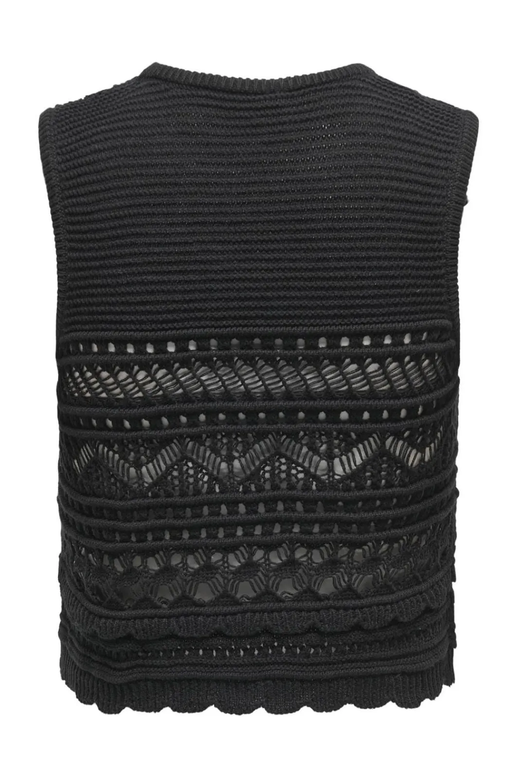 Outlet Only Onlpaula Sl O-Neck Top Knt 4710550 Black