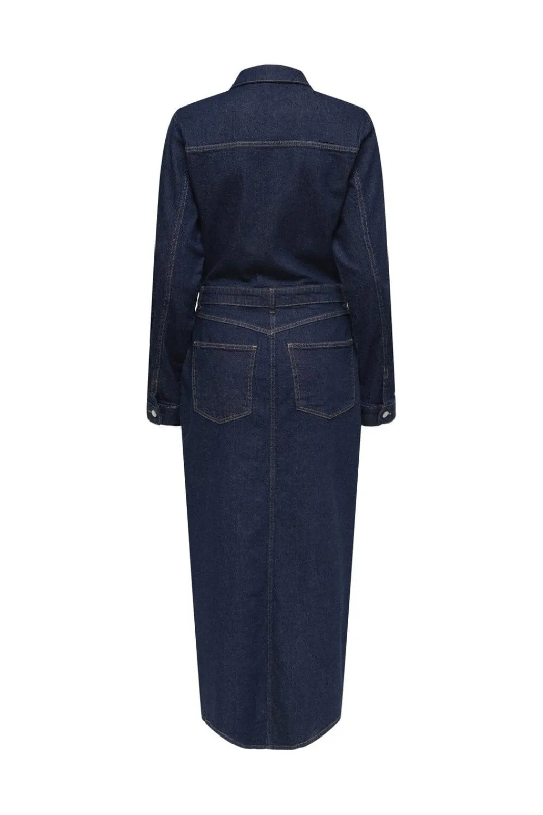 Clearance Only Onlphilly Ls Maxi Dress Azg 4944341 Dark Blue Denim Rinsewash