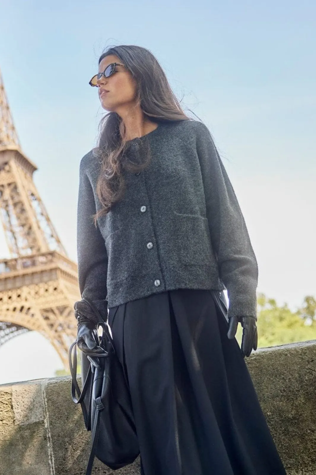 Sale Only Onlpiemonte L/S Cardigan Knt 4705268 Dark Grey Melange