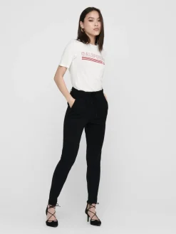 Best Only Onlpoptrash Life Easy Col Pant 2227452 Black