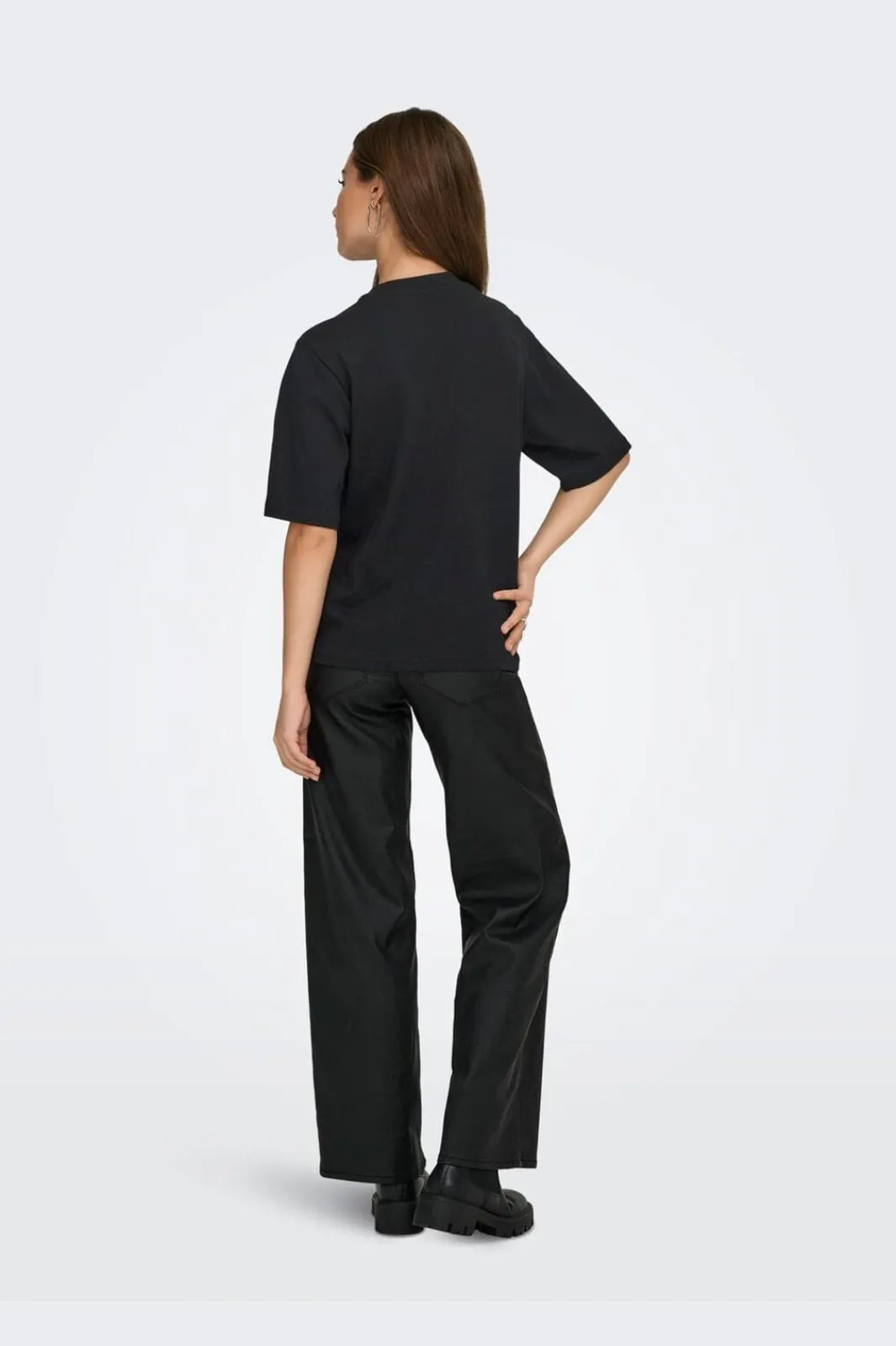 Discount Only Onlpuri Life S/S Top Box Pri 4955266 Black Electric + Label Puri Thunder