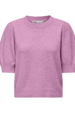 Clearance Only Onlrica Life 2/4 Pullover Knt 4583280 Pastel Lavender W. Melange
