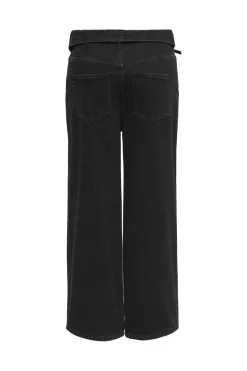 Outlet Only Onlrosella Fold Belt Wide Mae 4926826 Washed Black