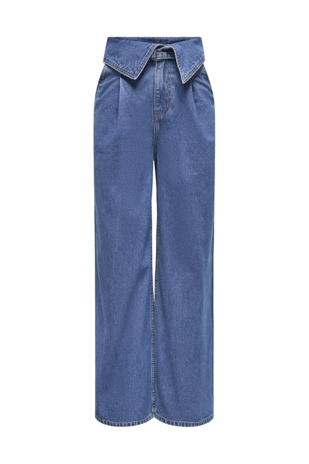 Sale Only Onlrosella Fold Belt Wide Mae 4926825 Medium Blue Denim