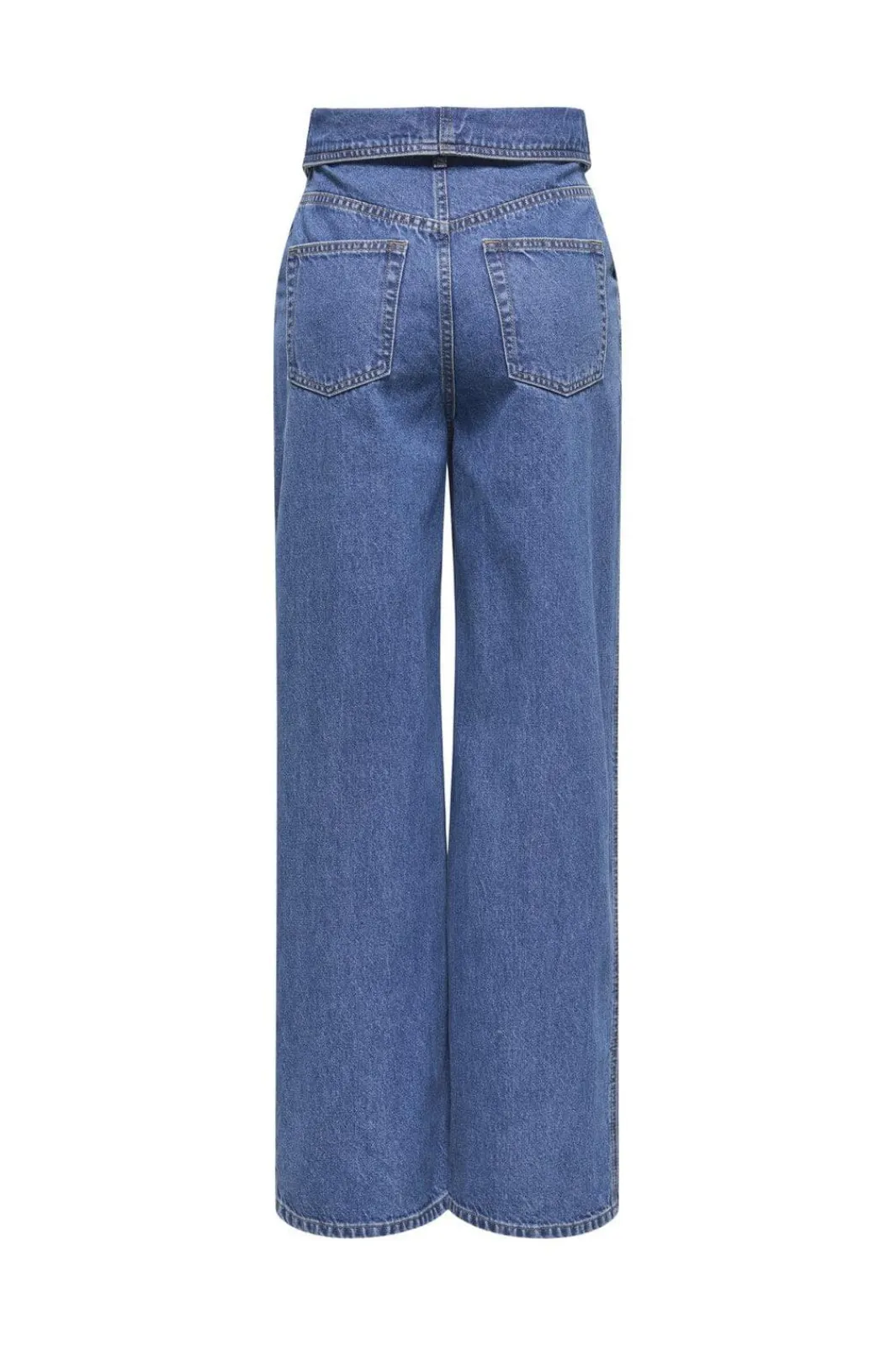 Sale Only Onlrosella Fold Belt Wide Mae 4926825 Medium Blue Denim