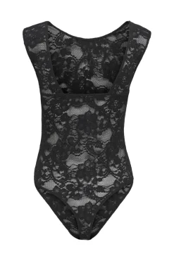 Hot Only Onlsafina Glitter Lace Body Acc 4863376 Black