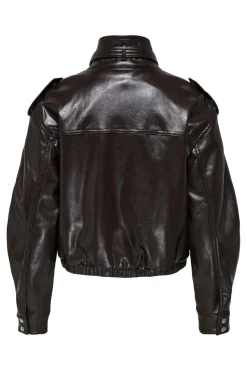 Clearance Only Onlsana Faux Leather Jacket 4933032 Black Coffee
