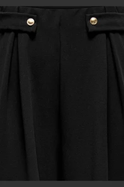 Only Onlsania Button Wide Pant Cc 4980384 Black