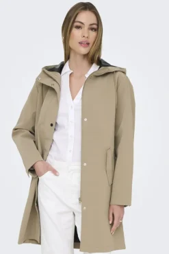 Best Only Onlsia Raincoat 4887233 Silver Mink