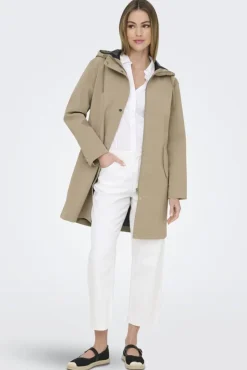 Best Only Onlsia Raincoat 4887233 Silver Mink