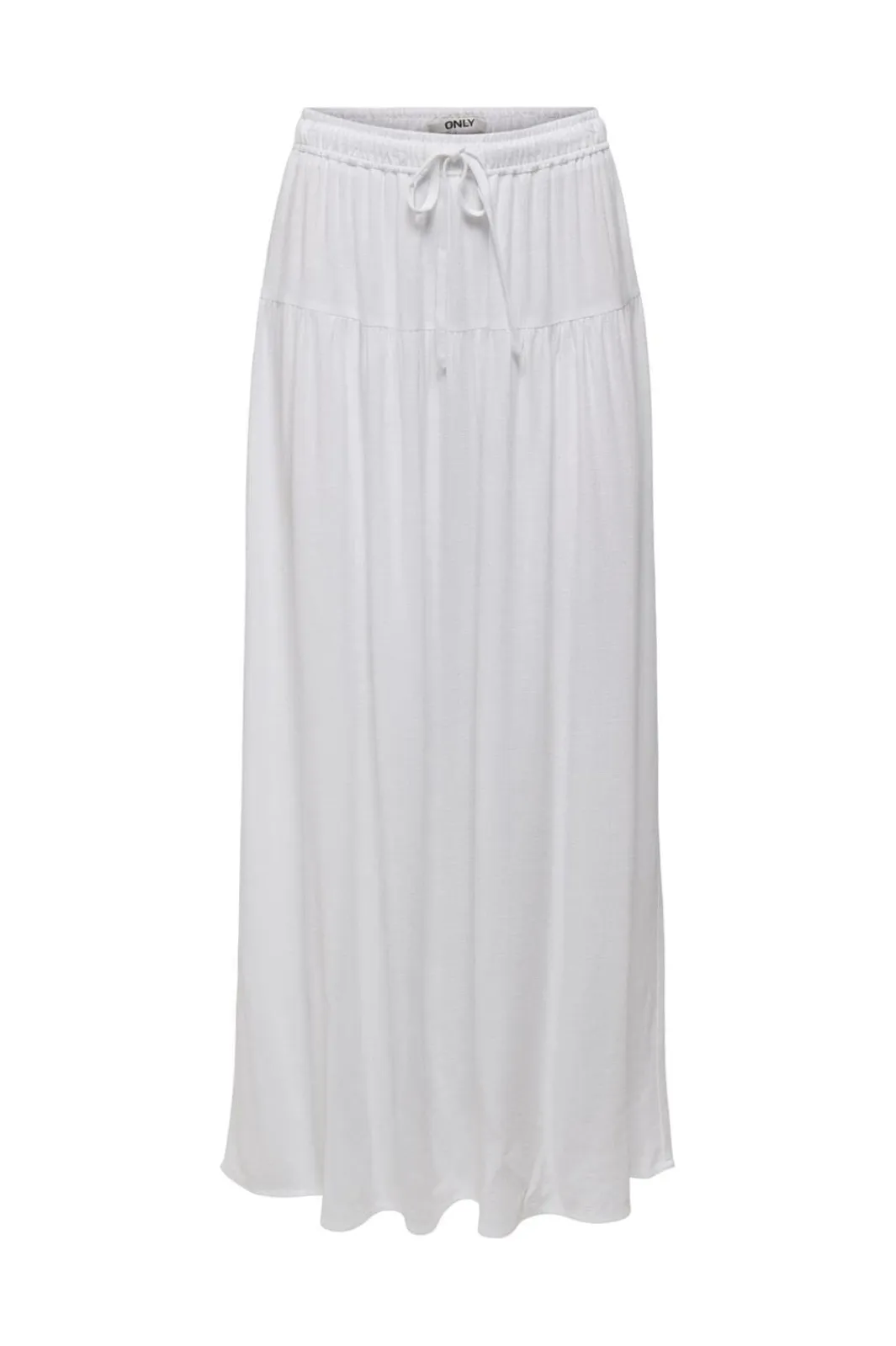 Hot Only Onlsiesta Linen Bl Long Skirt 4714254 Bright White