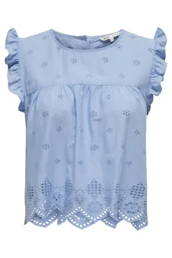 Clearance Only Onlsilla Life S/L Frill Top 15213398 4494597