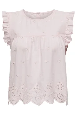 Only Onlsilla Life S/L Frill Top 15213398 4678351