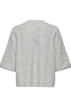 Sale Only Onlsimoni 3/4 Pullover Knt 4600558 Light Grey Melange