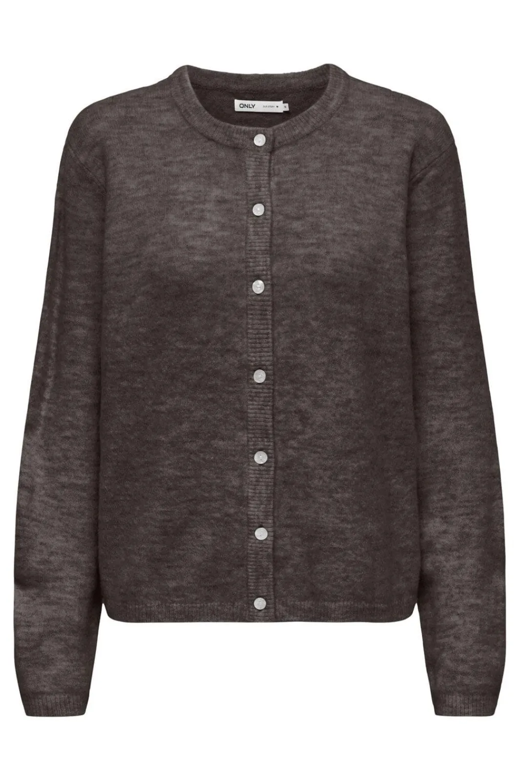 Sale Only Onlsimoni L/S O-Neck Cardigan Knt 4961581 Coffee Bean Melange