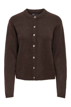 Sale Only Onlsimoni L/S O-Neck Cardigan Knt 4961581 Coffee Bean Melange