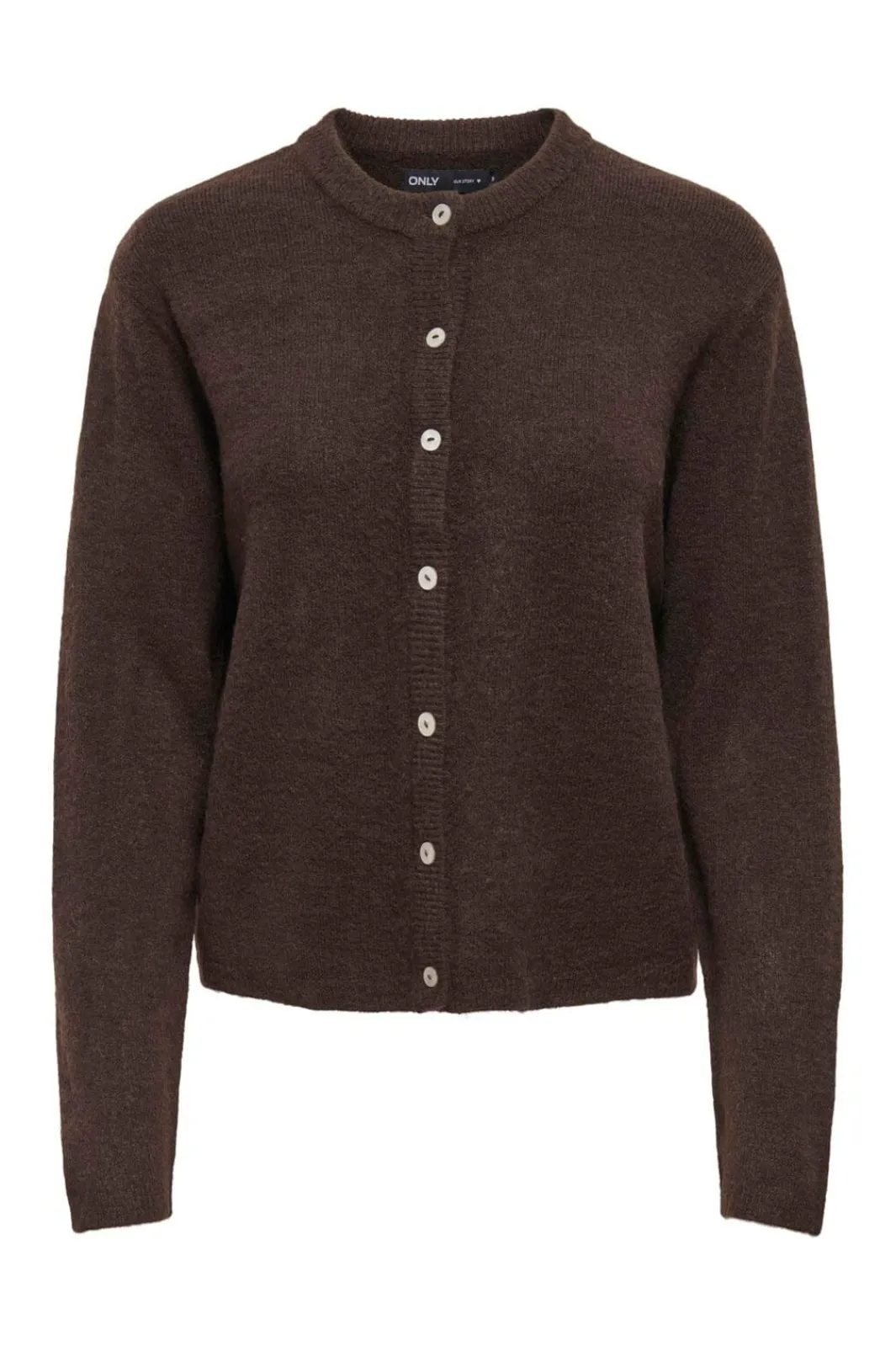 Sale Only Onlsimoni L/S O-Neck Cardigan Knt 4961581 Coffee Bean Melange